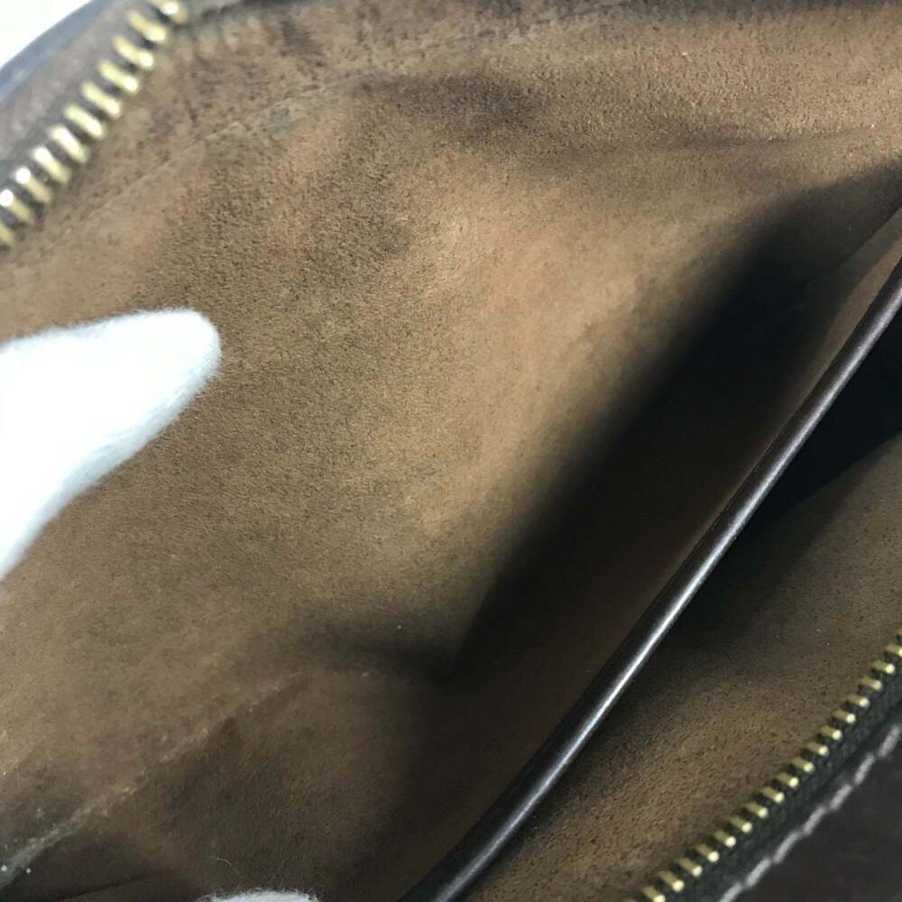 LOUIS VUITTON Authentic Brown Damier Canvas Pouch - Picture 12 of 16